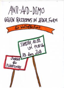 FlyerAnti-AfD-Demo-J4F